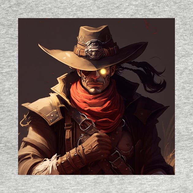 Illustration of Cowboy Kerm by KOTYA